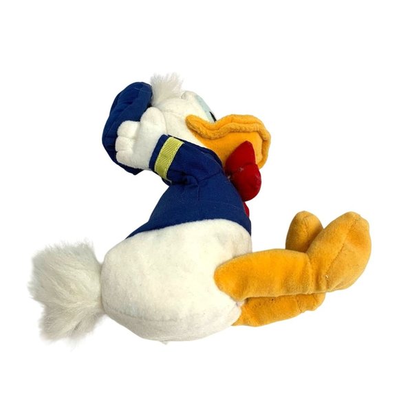 Walt Disney World Plush Stuffed Animal Toy Bean Bag 8 in Tall Donald Duck - Picture 3 of 4